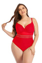 Beach Party One-Piece Swimsuit - Texture Love and Tangle 