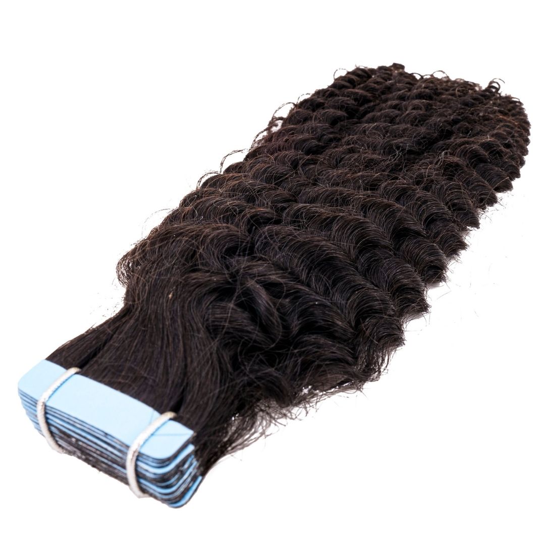 Afro Kinky Curly Tape-In Extensions - Texture Love and Tangle 