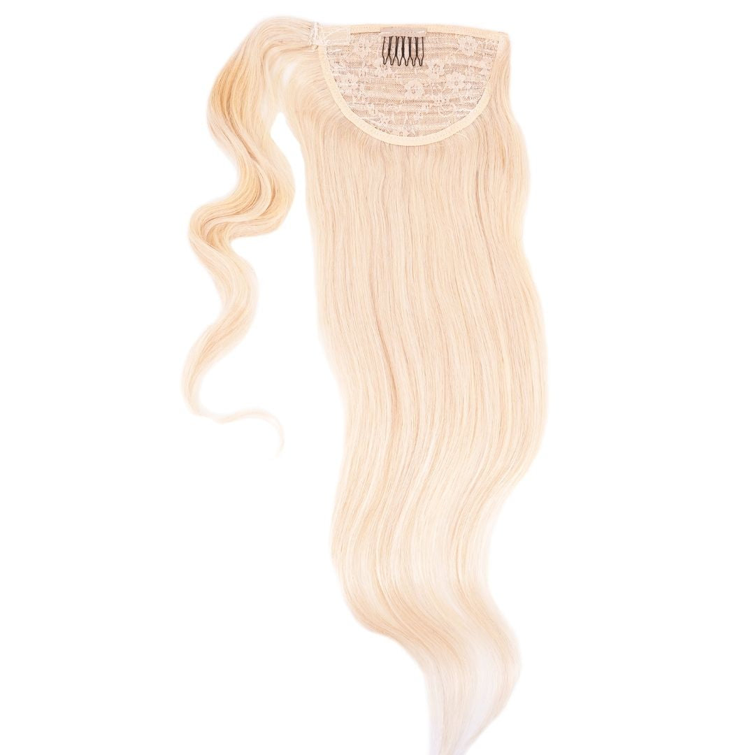 Blonde Ponytail Extensions - Texture Love and Tangle 