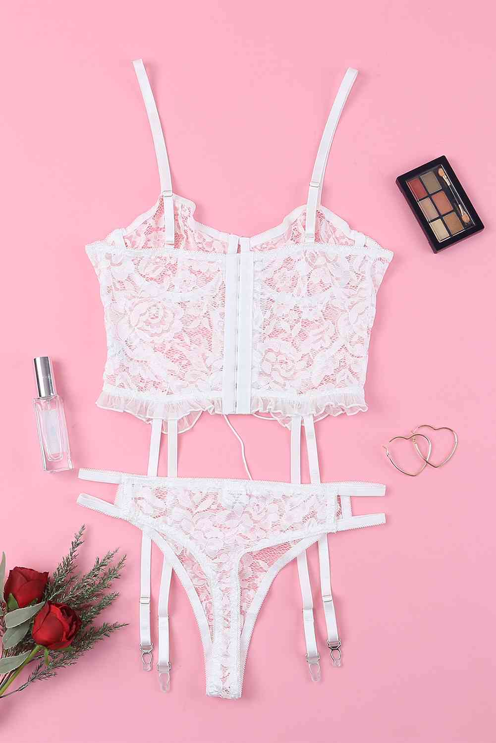 Moonlight  Love Lingerie Set - Texture Love and Tangle 