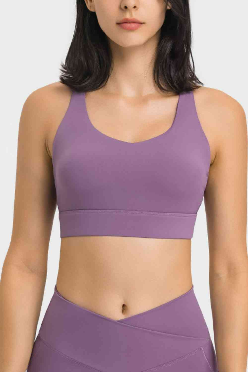 In The Zone Sports Bra - Texture Love and Tangle 